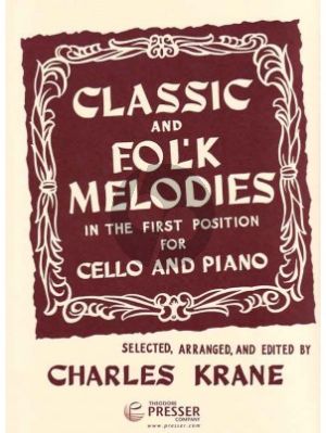 Classic And Folkmelodies Cello-piano