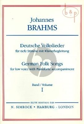Deutsche Volkslieder Vol.1 Low