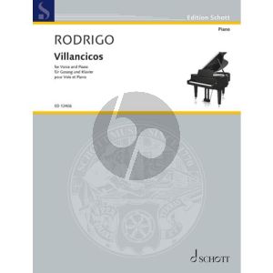 Rodrigo Villancicos (From "Retablo de Navidad - I Villancicos") voice-piano