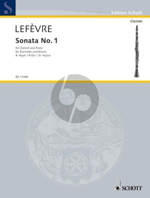 Lefevre Sonata No.1 (from Methode de Clarinette) Klarinette-Klavier (Georgina Dobree)