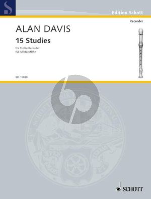 Davies 15 Studies for Treble Recorder