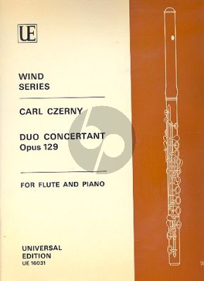 Czerny Duo Concertant G-dur Op.129 Flöte-Klavier (Frans Vester)