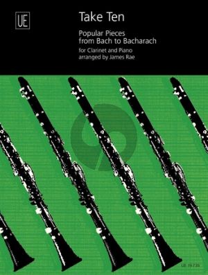 Rae Take Ten (10 popular pieces from Bach to Bacharach) Clarinet-Piano
