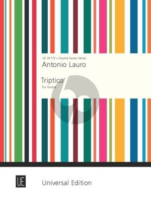 Lauro Triptico Guitar (edited by John W.Duarte)