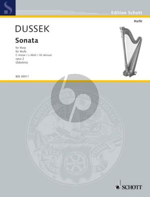 Dussek Sonate c-minor Op.2 Harp (Zabaleta)