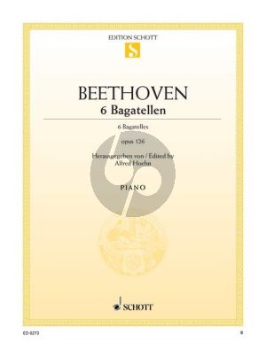 Beethoven Bagatellen Op.126 Klavier (Alfred Hoehn)