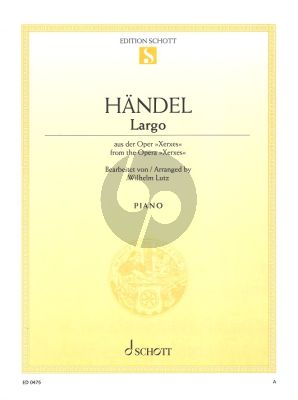 Handel Largo Klavier