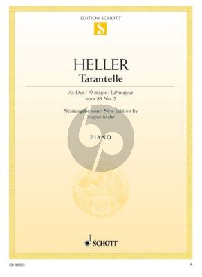 Heller Tarantella As-dur Op.85 No.2 fur Klavier (Herausgeber Mayer-Mahr)