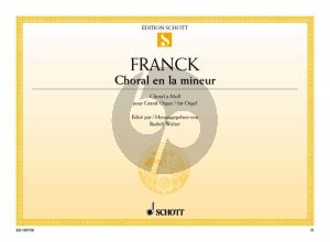 Franck Choral No. 3 en la-mineur Orgel (Walter Rudolf)