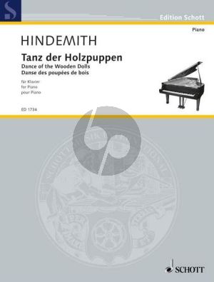 Hindemith Tanz der Holzpuppen Klavier (Foxtrott aus dem Weihnachtsmärchen "Tuttifäntchen")