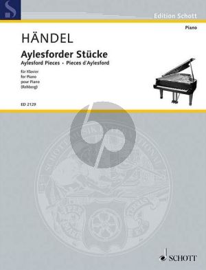 Handel Aylesforder Stucke Klavier (aus den Stücken für Clavicembalo) (Willy Rehberg)