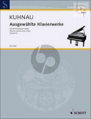 Kuhnau Ausgewahlte Klavierwerke (edited by Kurt Schubert)