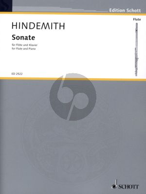 Hindemith Sonate (1936) fur Flöte und Klavier