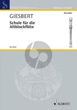 Giesbert Schule für die Altblockflöte