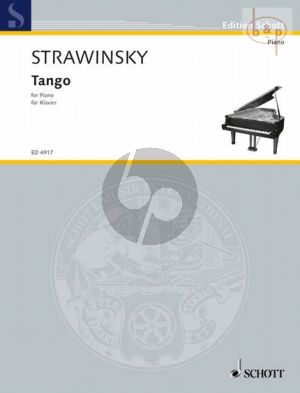 Strawinsky Tango Piano solo (1940)