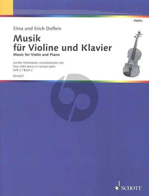 Doflein Musik Vol.2 Violine und Klavier (Easy Pieces in Various Styles)