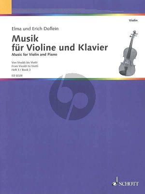 Doflein Musik Vol.3 Violine und Klavier (From Vivaldi to Viotti) (changes of position)