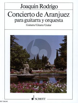 Rodrigo Concierto de Aranjuez Gitarre-Orch. Solostimme