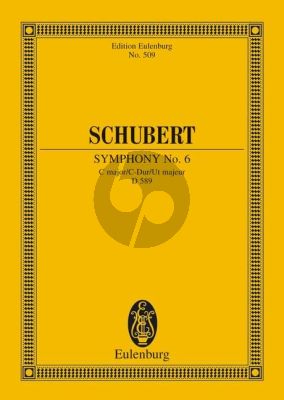 Symphonie No.6 C-dur D.589 Studienpartitur
