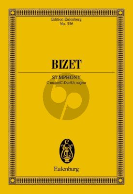 Bizet Symphony C-major Orchestra Study Score (edited by Hans-Hubert Schönzeler)