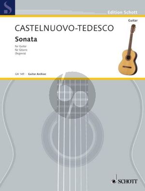 Castelnuovo-Tedesco Sonata D-dur "Omaggio a Boccherini" Gitarre (Andres Segovia)