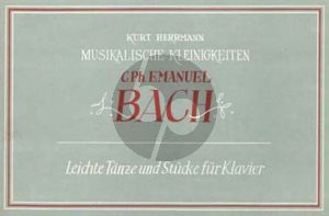 Bach Leichte Tanze und Stucke Klavier (Kurt Herrmann)