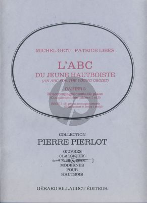 Giot-Libes L'ABC du jeune Hautboiste Vol. 3