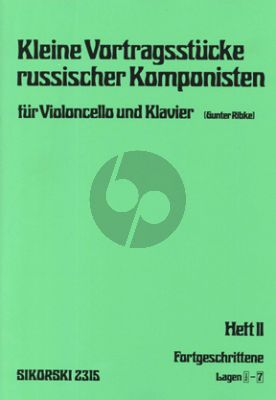 Kleine Vortragstucke russischer Komponisten Vol.2 (Ribke)