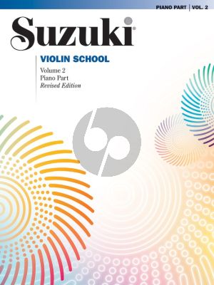 Suzuki Violin School Vol. 2 Piano Accompaniments (international edition)