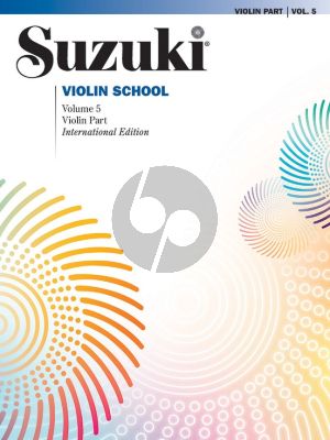 Suzuki Violin School Vol. 5 Violin part (international edition)