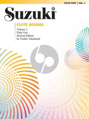 Suzuki Flute School Vol.1 Flute Part (revised edition) (by Toshio Takahashi)