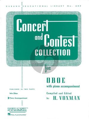 Concert and Contest Collection for Oboe (Piano Accompaniment) (Himie Voxman)