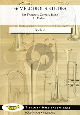 36 Melodische Etudes Vol.2 Trompet