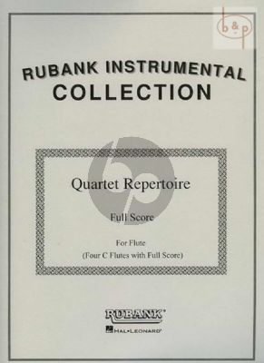 Quartet Repertoire 4 Flutes in C - Score