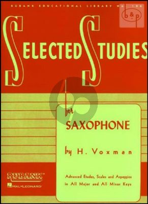 Voxman Selected Studies for Saxophone