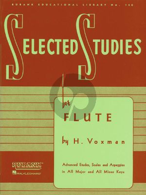 Voxman Selected Studies for Flute