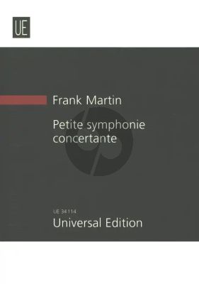 Martin Petite Symphonie Concertante for Harp, Harpsichord, Piano and 2 String Orchestras Study Score