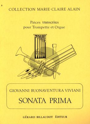 Viviani Sonata Prima Trompette et Orgue (Collection Marie-Claire Alain)
