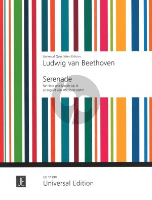 Beethoven Serenade Op.8 Flute-Piano (arr. by Theobald Boehm)