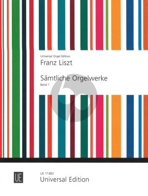 Liszt Samtliche Orgelwerke Vol.1 (Martin Haselböck)