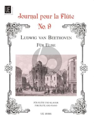 Beethoven Fur Elise WoO 59 Flute-Piano (arr. Hans-Wolfgang Riedel)
