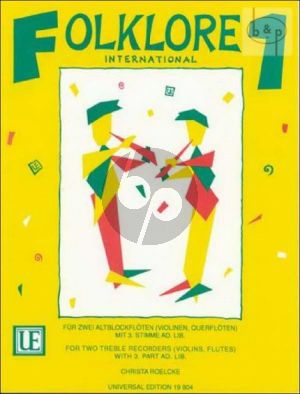 Folklore International Vol.1 (2 Treble Rec.) [Vi./Fl.])