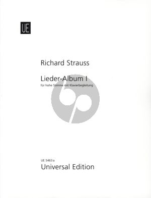 Strauss Lieder Album Vol.1 Hohe Stimme und Klavier (German/English)