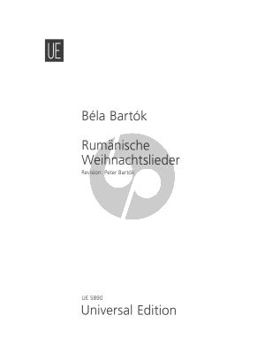 Bartok Rumänische Weihnachtslieder Klavier