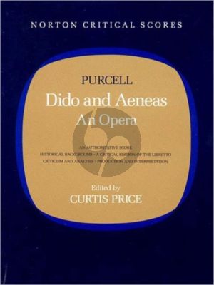 Price Purcell's Dido and Aeneas Norton Critical Scores