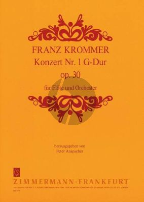 Konzert No.1 G-dur Op.30 Flöte und Orchester