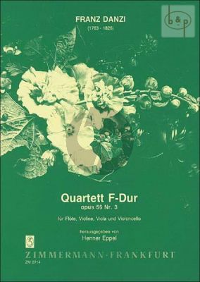 Quartet F-major Op.56 No.3 (Fl.-Vi.-Va.-Vc.)