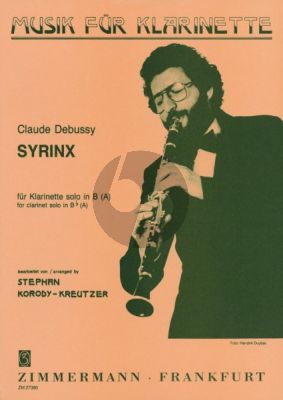 Debussy Syrinx Clarinet[A/Bb]) solo