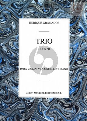 Trio Op.50 for Violin, Violoncello and Piano Score and Parts