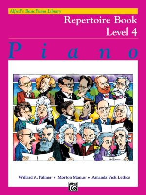 Alfred Basic Piano Repertoire Book Level 4 for Piano